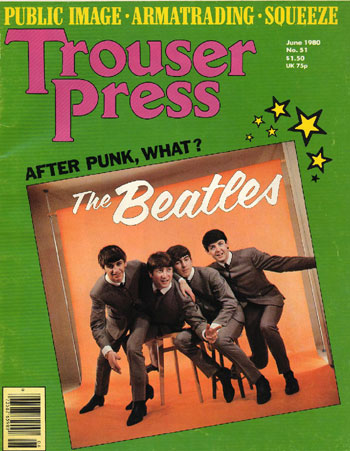 Trouser Press Magazine April 1980 Ramones Inmates Fleetwood Mac Genesis  Neil Young