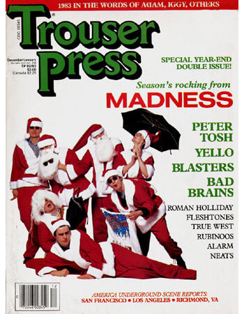 Peter Tosh: Interview, Trouser Press, December, 1983 – LEGENDARY REGGAE